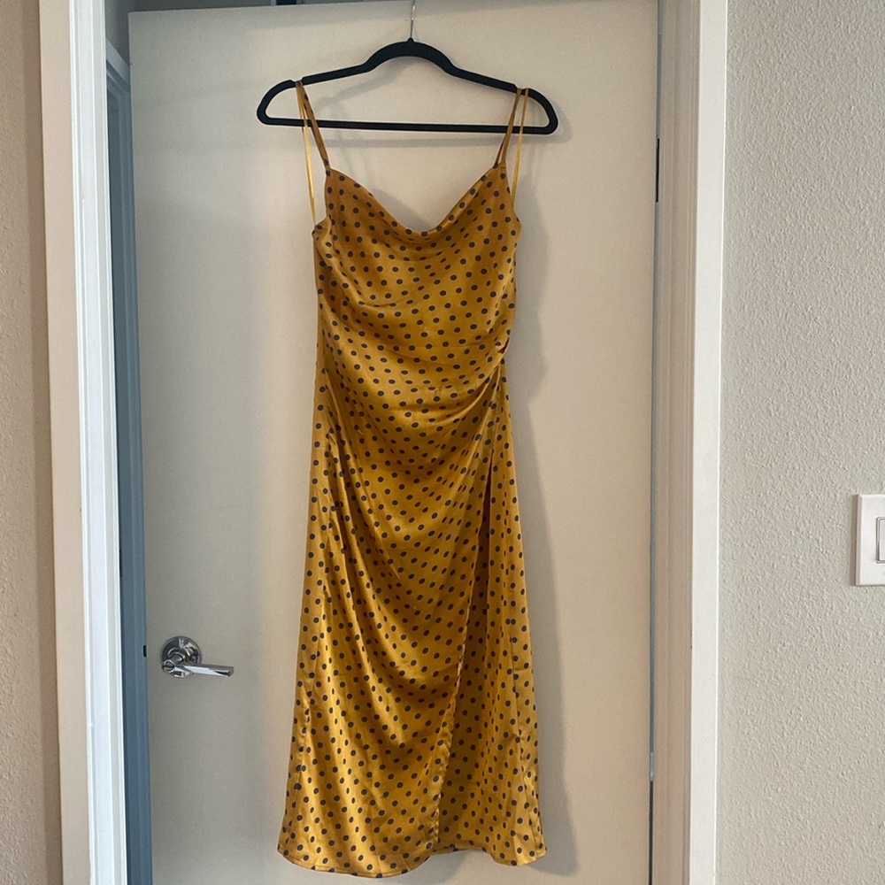Isalis silky slip dress